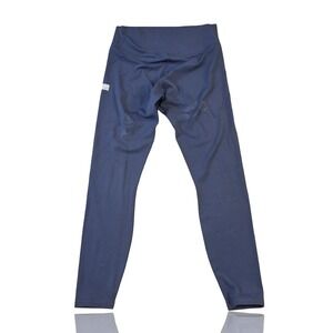 Vuori Womens High Rise Performance Leggings Navy Blue Activewear Small